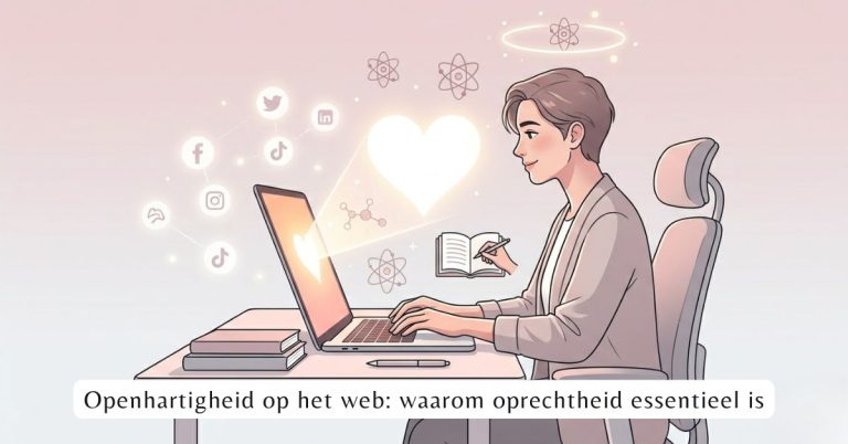 Openhartigheid op het web: waarom oprechtheid essentieel is