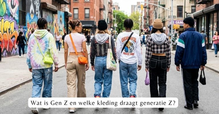 Wat is Gen Z en welke kleding draagt generatie Z?