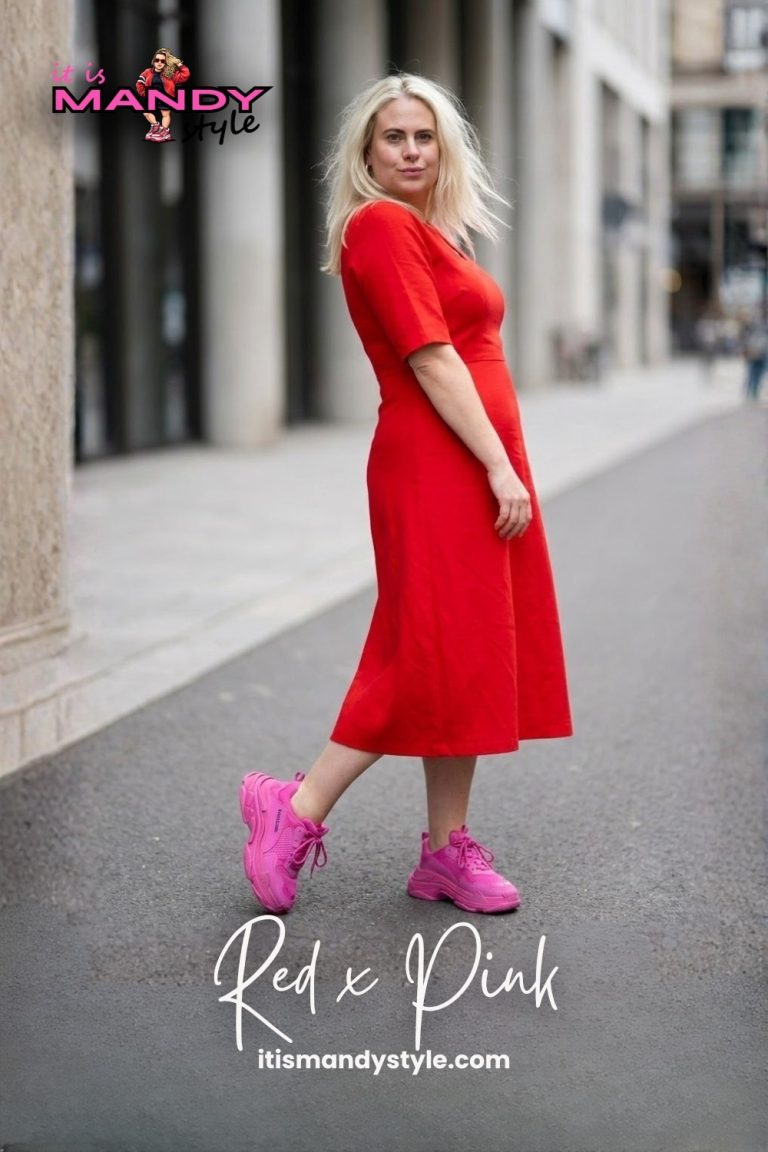 Rood met roze stijlen. Hoe dan? Hier enkele tips.