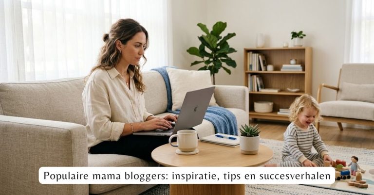 Populaire mama bloggers: inspiratie, tips en succesverhalen