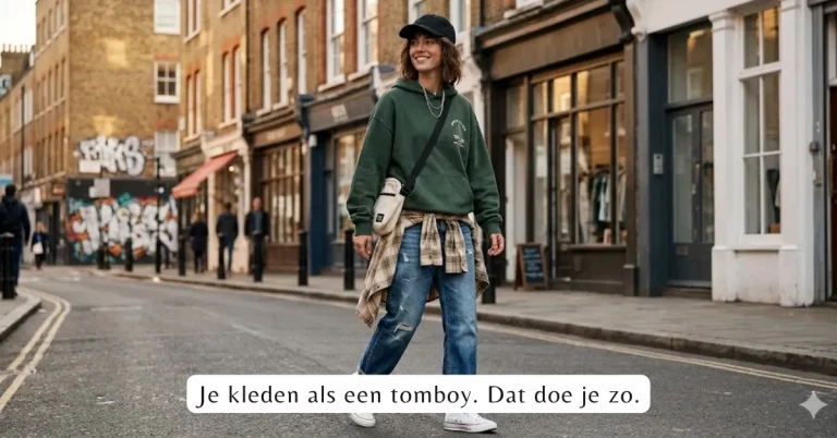 Je kleden als een tomboy. Dat doe je zo.