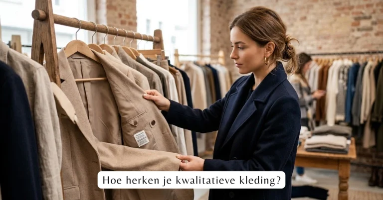 Hoe herken je kwalitatieve kleding?.