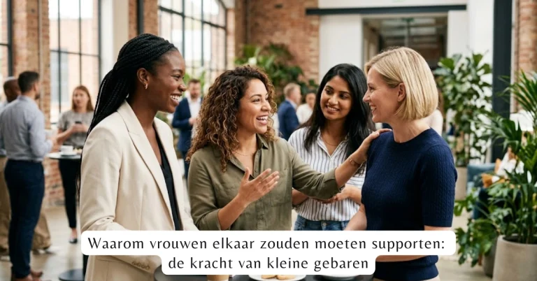 Waarom vrouwen elkaar zouden moeten supporten: de kracht van kleine gebaren