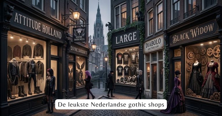 De leukste Nederlandse gothic shops: waar koop je gothic kleding?